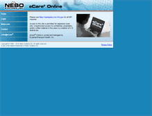 Tablet Screenshot of ecare.com