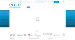 Desktop Screenshot of ecare.it